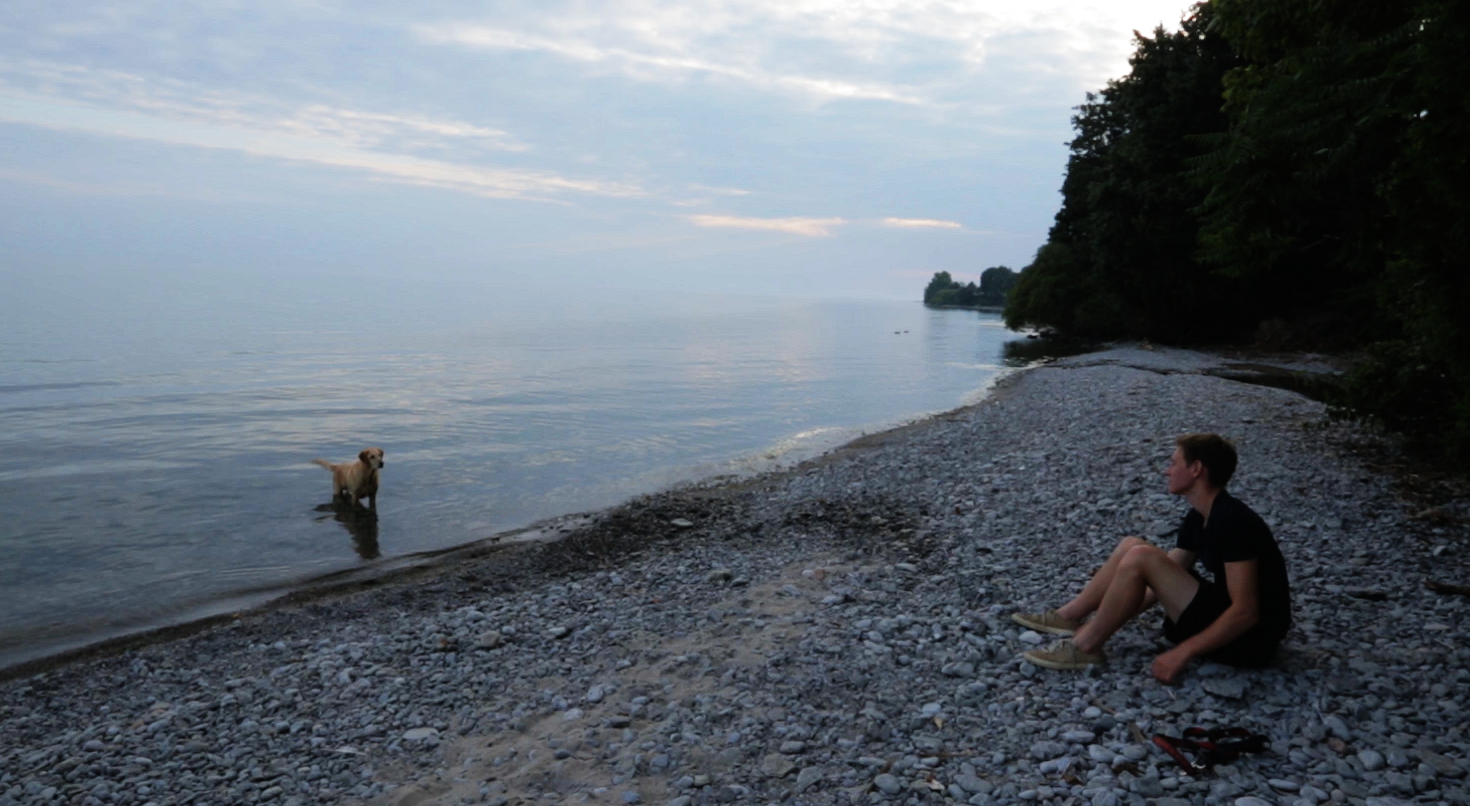 Alec and Rose on the beach